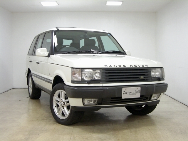 レンジローバー 中古車詳細/ランドローバー専門店 中古車販売【キャノンボール】埼玉・16号線沿い/ロイヤルエディション 黒本革内装 サンルーフ 専用ビルトインDVDナビ セカンドレンジ最終 '02モデル